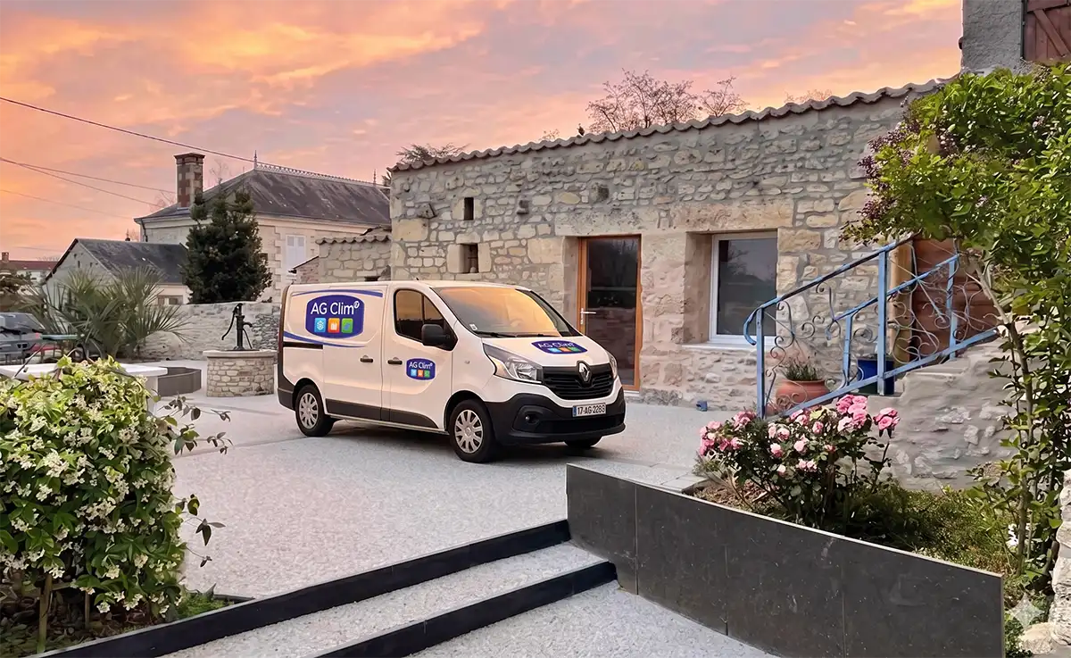 Technicien AG Clim 17 en intervention à Fontenay-le-Comte depuis Andilly-les-Marais